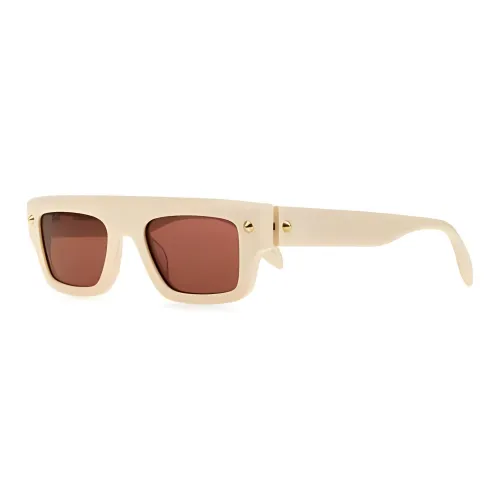 Alexander McQueen Rectangular-Frame Sunglasses