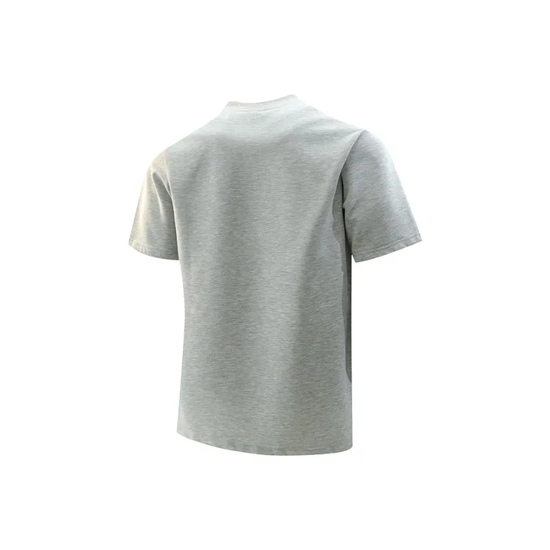 BRUMAIRE T Shirt Unisex Light Gray Includes Random Short Sleeved Top+Brooch-9