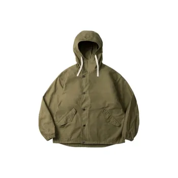 Nanamica Waterproof And Windproof Windbreaker Jacket Unisex Army Green