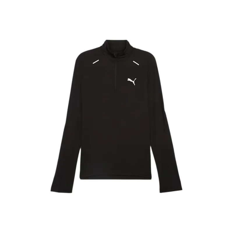 PUMA Run Cloudspun Men's Quarter-Zip Top-0