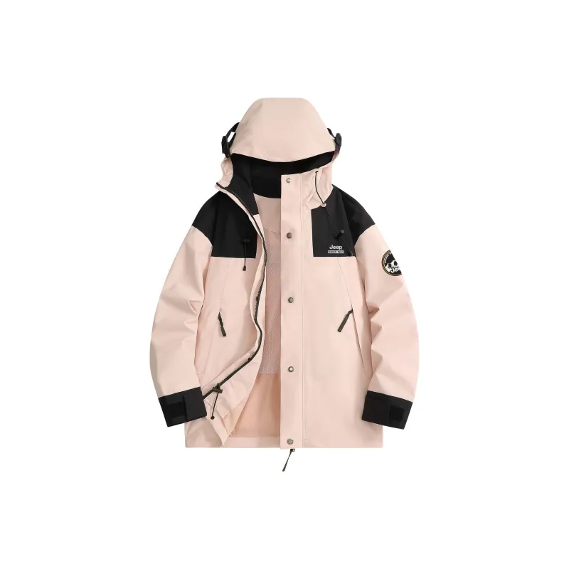 Jeep Waterproof And Windproof Jacket Trench Coat Asia Unisex-10