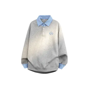 Warrior Huichao Riding The Wind Collection Sweatshirt Unisex Heather Gray