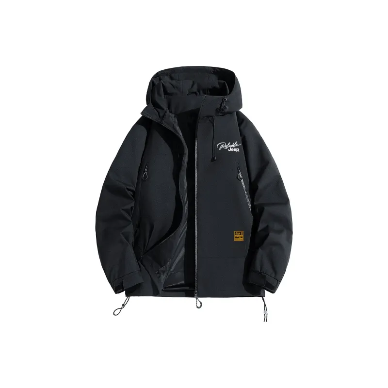 Jeep Jackets Unisex P74GMWJ643 Black-0