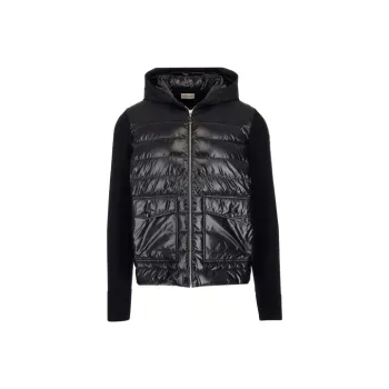 Moncler Down Jackets Men Black