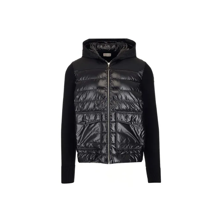 Moncler Down Jackets Men Black-0