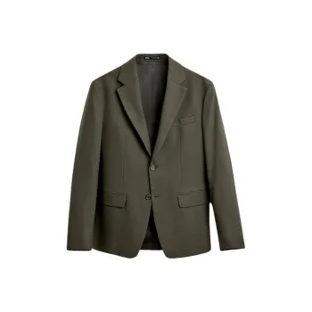 ZARA Business Suit Men Moss Green