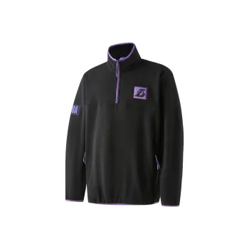 NBA Stand Collar Jacket Unisex Black