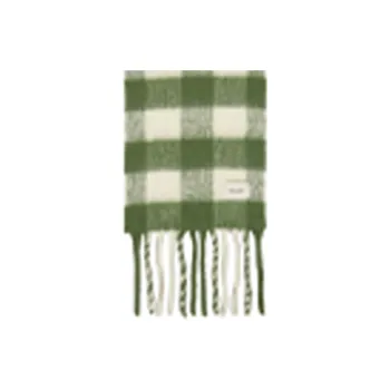 HOLZWEILER Alpaca Knit Scarves Women's Green