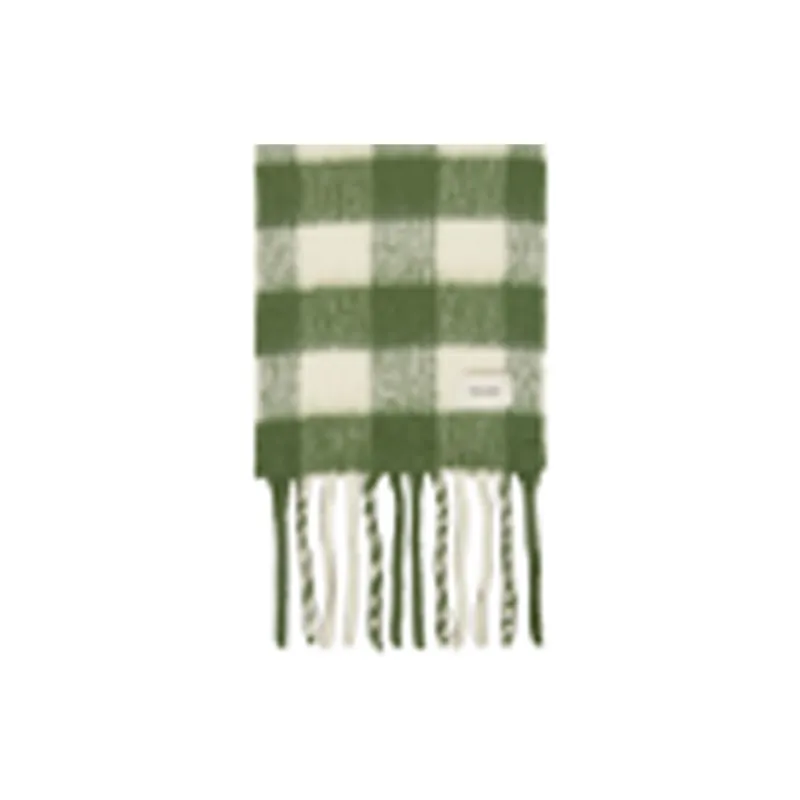 HOLZWEILER Alpaca Knit Scarves Women's Green-0