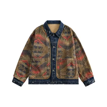 VERAF CA Jackets Coats Unisex Light Umber