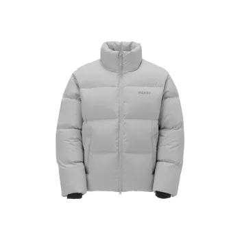 Nerdy Down Jackets Unisex Light Gray
