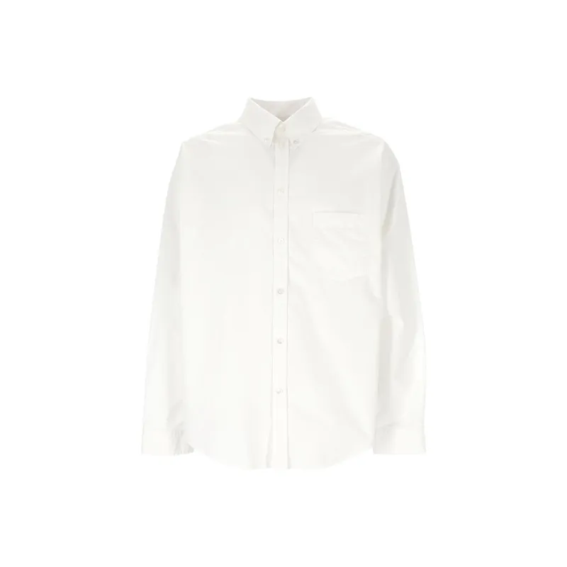 Balenciaga Bb Logo Printed Long Sleeved Shirt-0