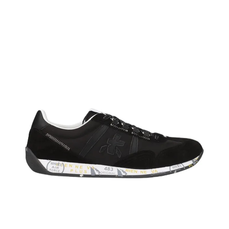 PREMIATA JACKYX 7495 Low Top Casual Shoes Men's Black-1