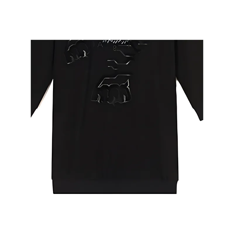 KENZO SS21 Long Sleeved Dress Women's Black-4