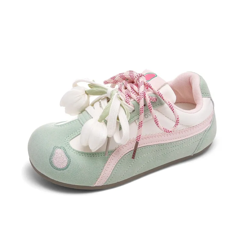 Lovely You Abrasion Resistant, Lightweight, And Breathable Low Top Skateboard Shoes Women's-16