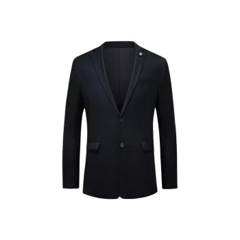 KARL LAGERFELD Business Suit Coat Men's Black