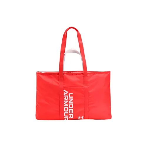 Under Armour Polyester Tote Bag Shopping Bag Handbag Regular Women's Red