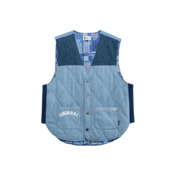 ONIARAI Vests Unisex Denim Blue