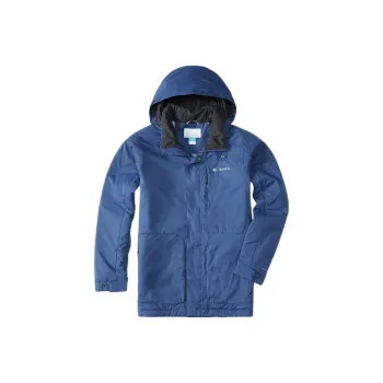 Columbia Puffer Jackets Men Blue