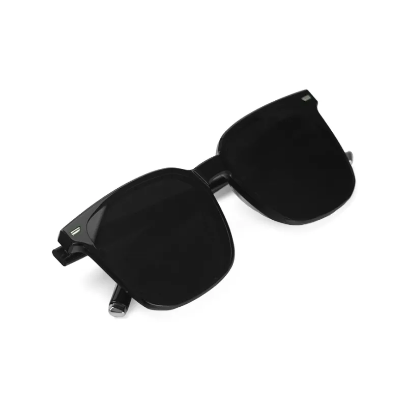 HELEN KELLER Plate Frame Square Sunglasses Unisex-5