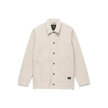 Vans Hickory Stripe Drill Chore Jacket Men's Ecru