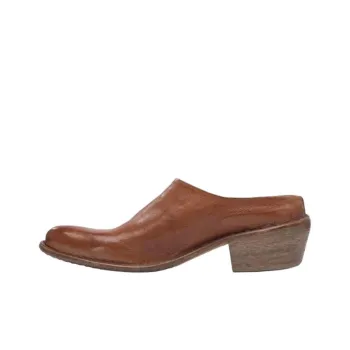 MOMA Closed Toe Slippers Women's Brown