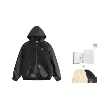 Charlie Luciano Jackets Coats Unisex Black