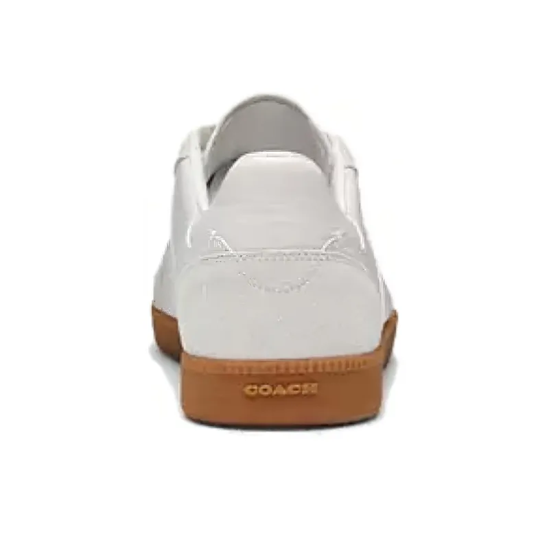 COACH Ellis Low Top Skateboard Shoes Men's White-4