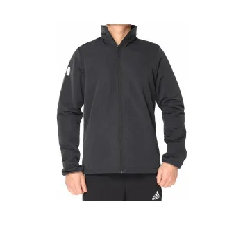 Adidas Windbreaker Jackets Men Black Gray