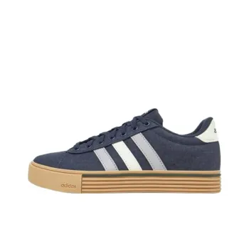Adidas Daily 4.0 Anti Slip Wear Resistant Low Top Skateboard Shoes Unisex Blue White