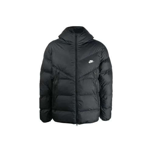 Nike Puffer Jackets Men Black