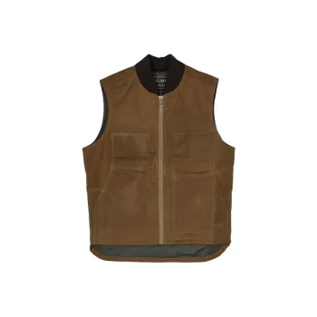 Filson Logo-embroidered Cotton Gilet