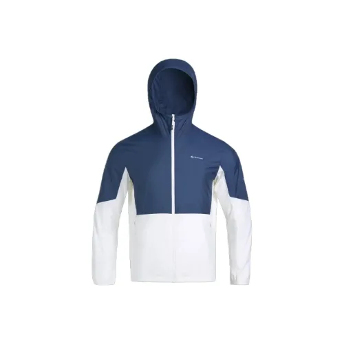 DECATHLON QUECHUA | HELIUM 500 Jacket Men's Ink Cyan/Ecru