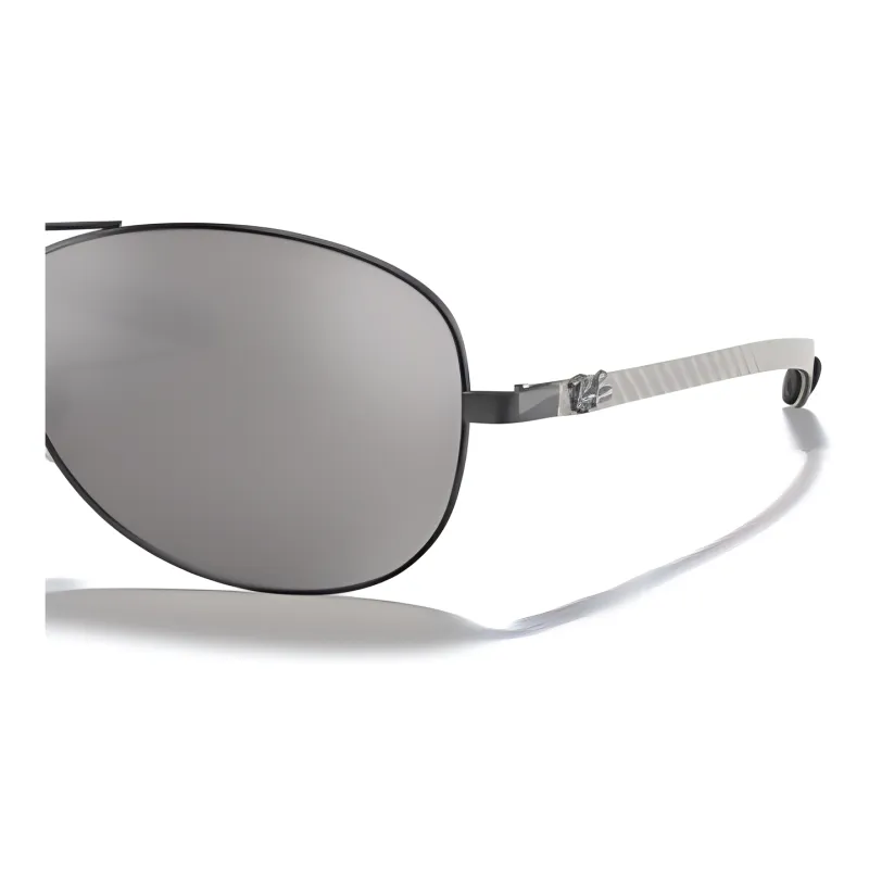 RayBan Subject To Official Website Aviator Sunglasses Men's Black-2
