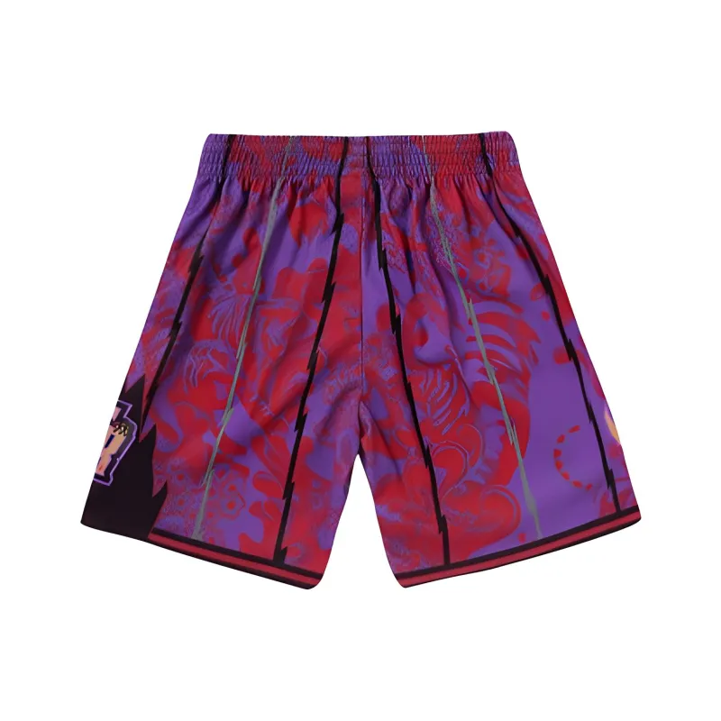 Mitchell & Ness Basketball Shorts Men's Red-1