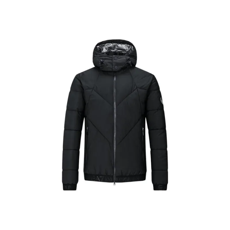 EMPORIO ARMANI Puffer Jacket Men's Black-0