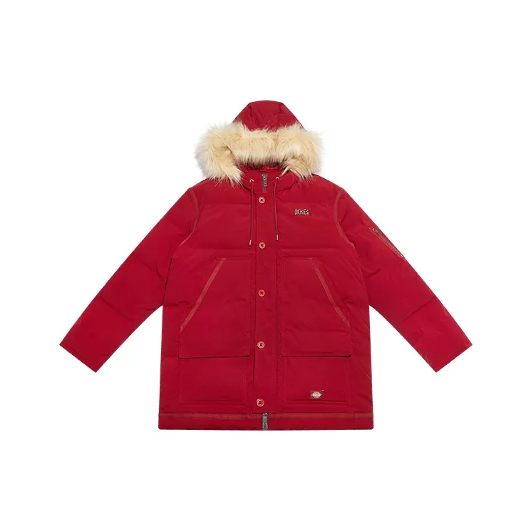 Dickies Down Jacket Men's Brick Red-0