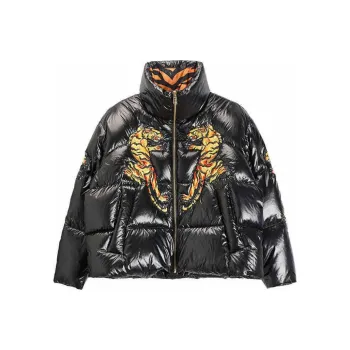 Ed Hardy x BRUNO FW24 Down Jacket Men's Black