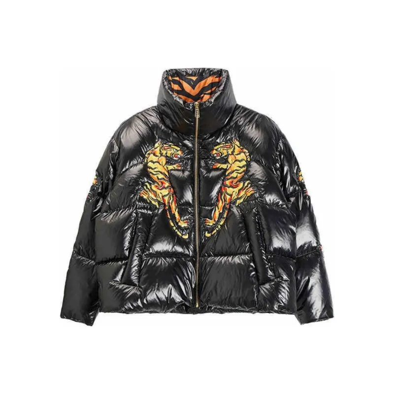 Ed Hardy x BRUNO FW24 Down Jacket Men's Black-0