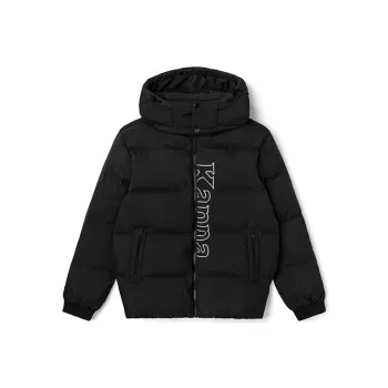 Kappa Letter Hooded Down Jacket Men's