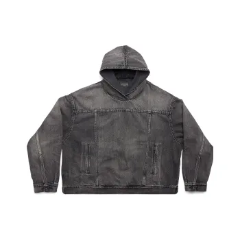 Balenciaga Jackets Coats Regular Fit Unisex Black