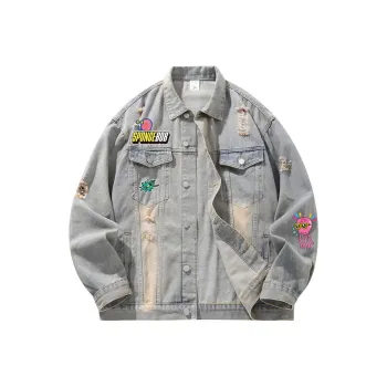 SPONGEBOB SQUAREPANTS Denim Jacket Unisex