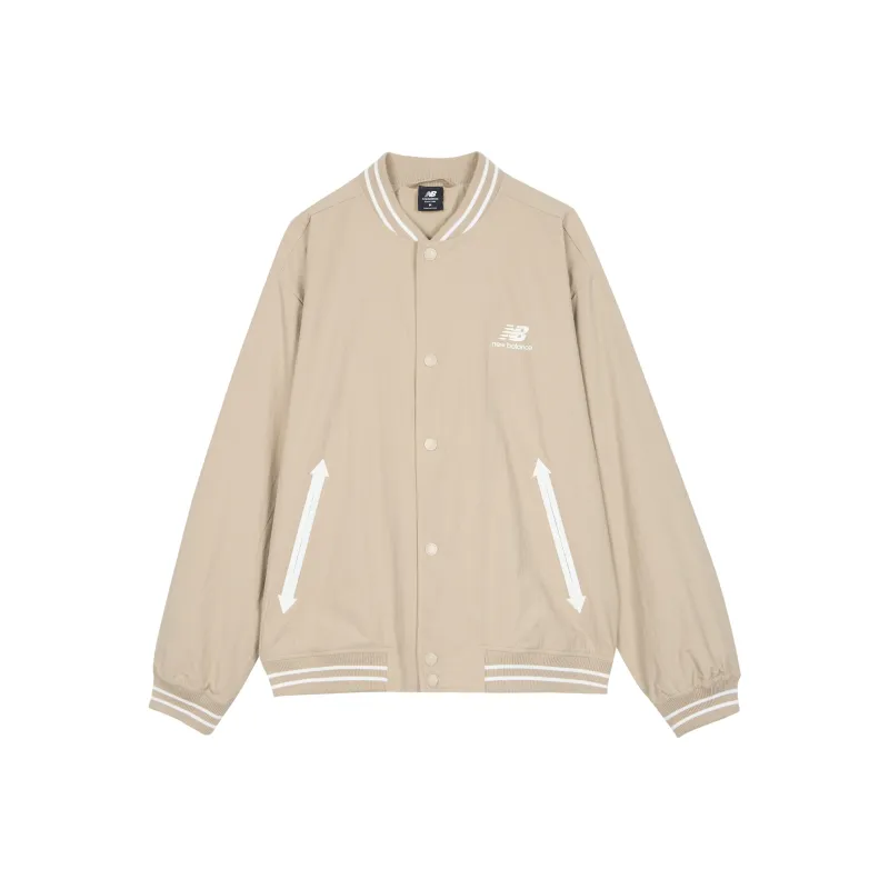 New Balance Jackets Men Khaki-0