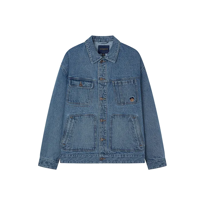 Teenie Weenie Men Denim Series SS24 Denim Jacket Unisex-5