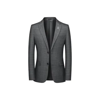 Maserati Business Suit Men's Gray