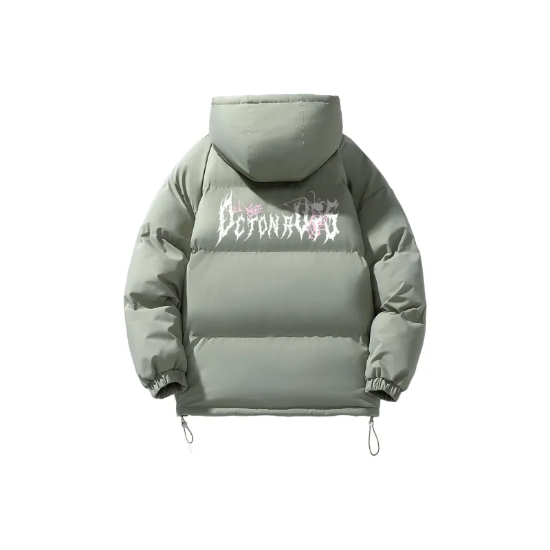 Small Columns Under The Sea Puffer Jacket Unisex-16