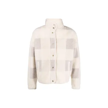 BARBOUR Check-print Fleece Jacket