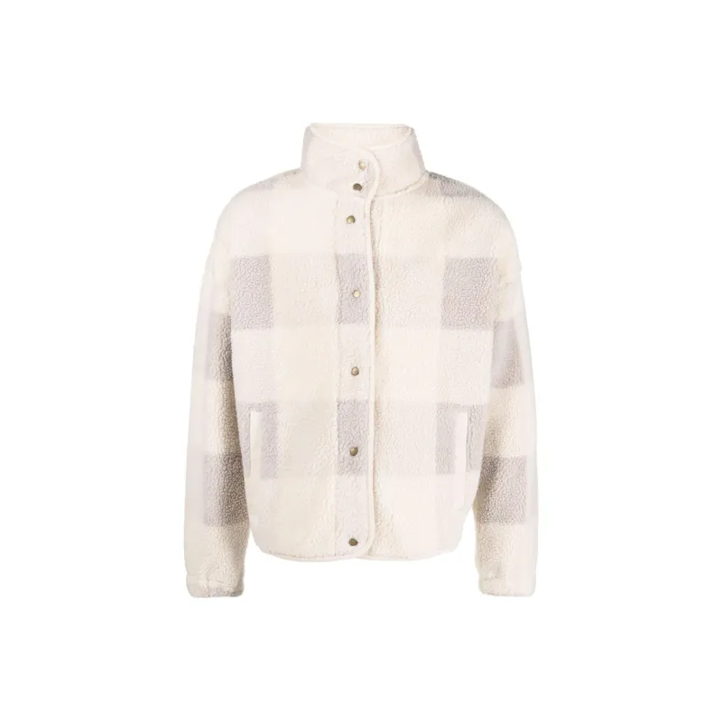 BARBOUR Check-print Fleece Jacket-0