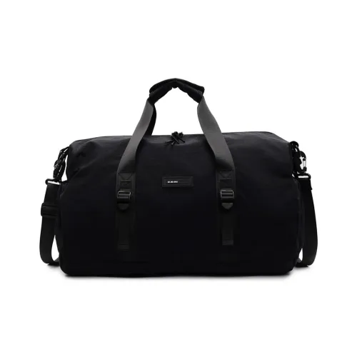 Wenpercy Fabric Travel Bag Unisex Black/Yellow/Green
