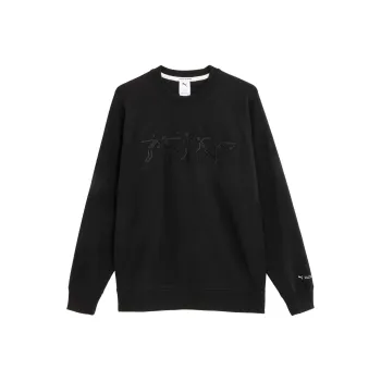 PUMA MMQ HEROES GRAPHIC CREW Sweatshirt Men's Black